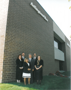 side view of the 8465 Keystone crossing building