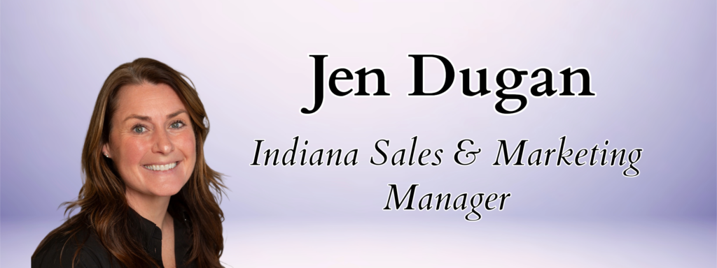 Arlington/Roe news release graphic announcing Jen Dugan