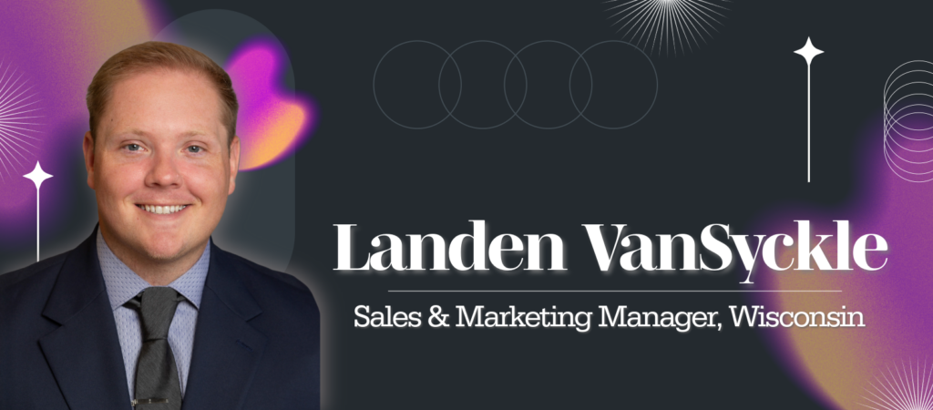 Arlington/Roe news release graphic announcing Landen VanSyckle